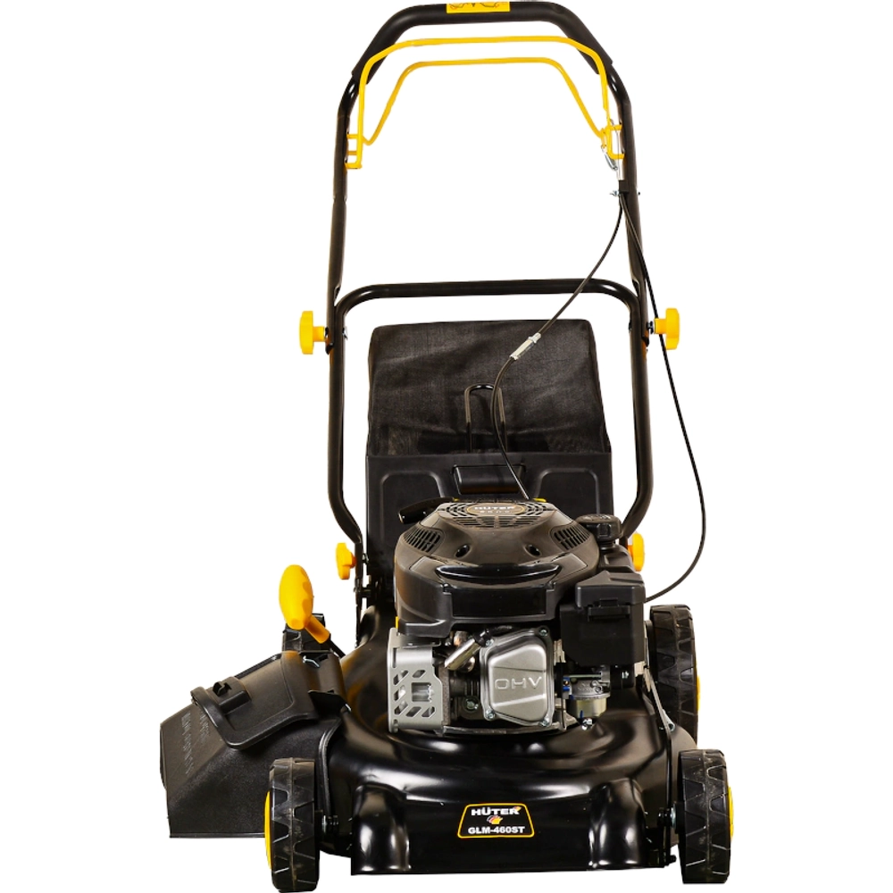 Газонокосилка бензиновая HUTER GLM-460ST: 5 л.с., нож 46 см, 70/3/10