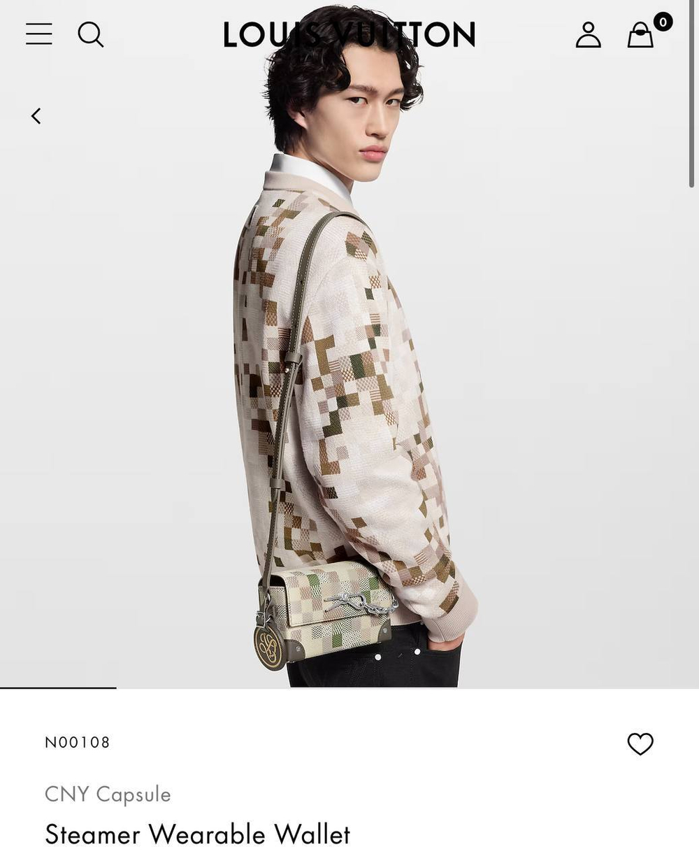 Сумка-мессенджер Louis Vuitton