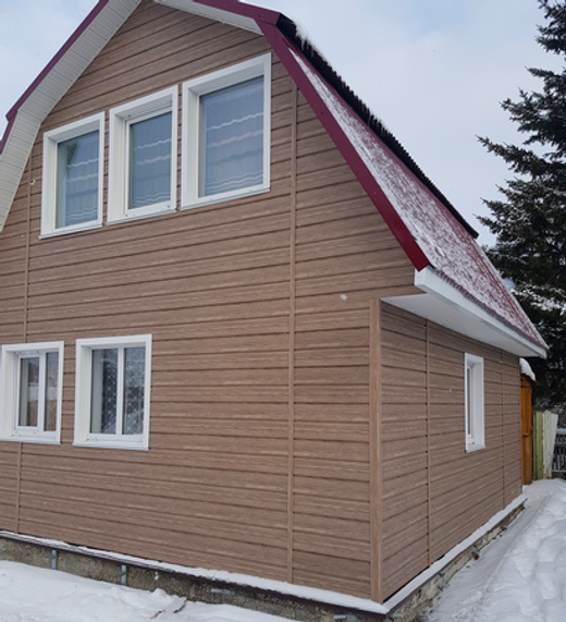 Монтаж винилового сайдинга