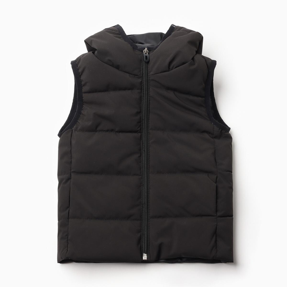 Жилет детский MINAKU, цвет чёрный, р. 110 см 10122015