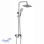 Душевая стойка Ceruttispa КЛЕЛИЯ RS (CLELIA RS) из латуни, цвет хром