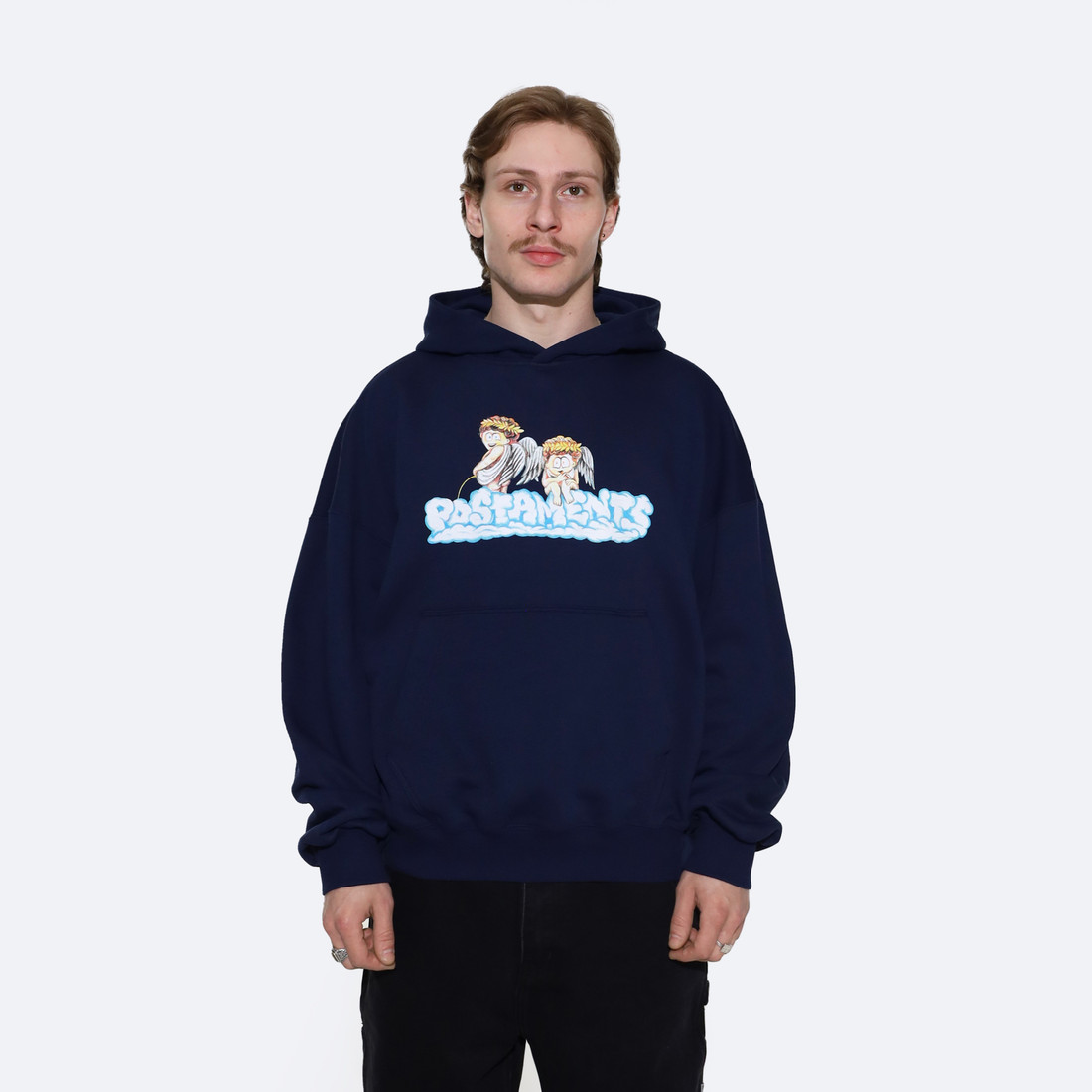 Купить Худи Postaments Cupids (navy)
