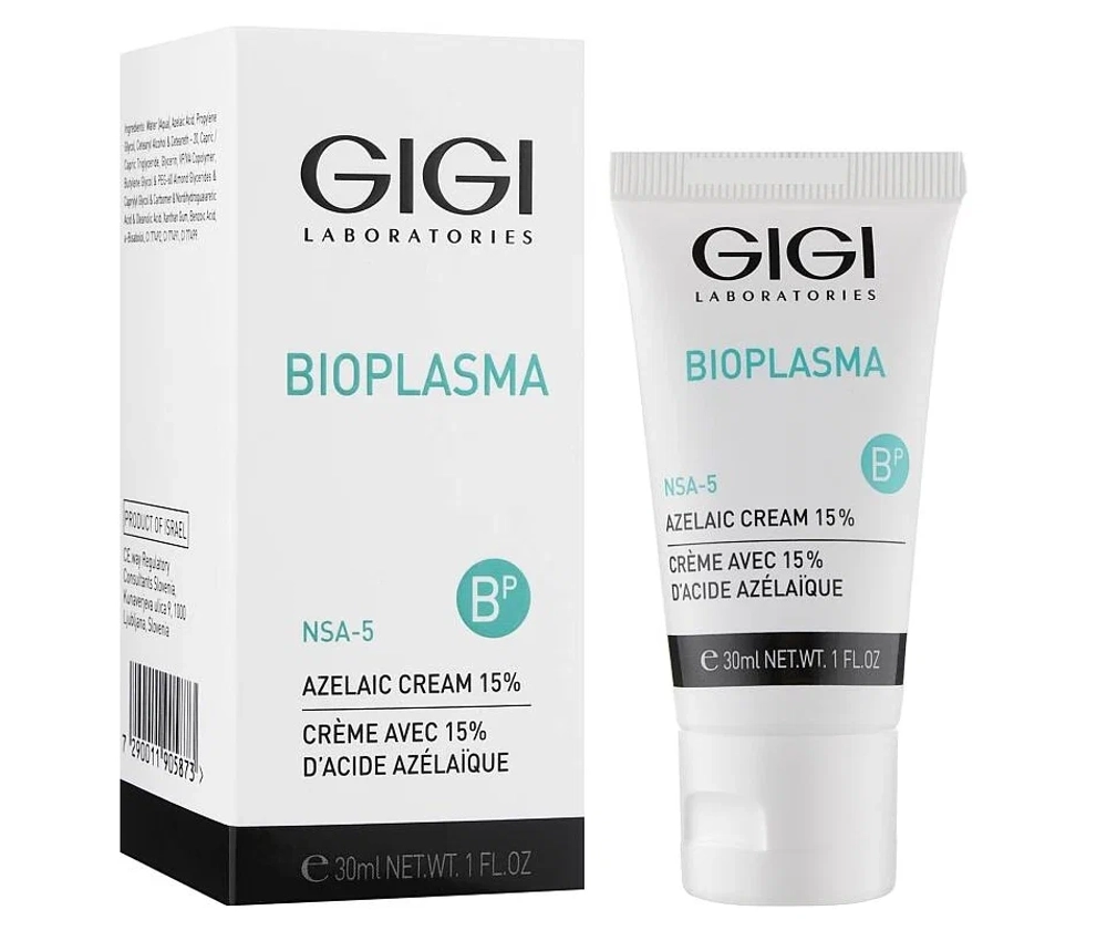 Крем с 15% азелаиновой кислотой для жирной проблемной кожи / Azelaic Cream BIOPLASMA 30 мл