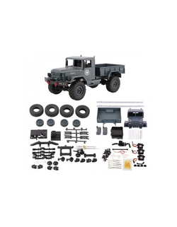 Радиоуправляемая машина WPL военный грузовик (серый) 4WD 2.4G 1/16 KIT