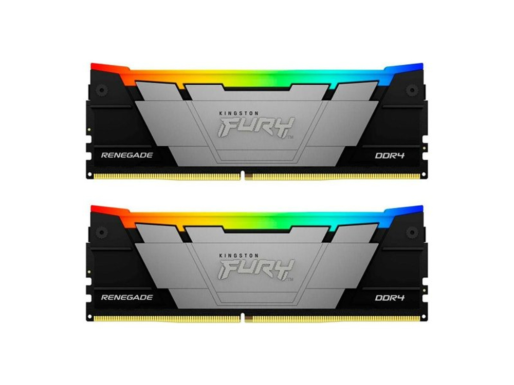 Оперативная память Kingston Fury KF436C18RB2AK2/64, DDR4 2х 64ГБ 3600 МГц, DIMM, RTL