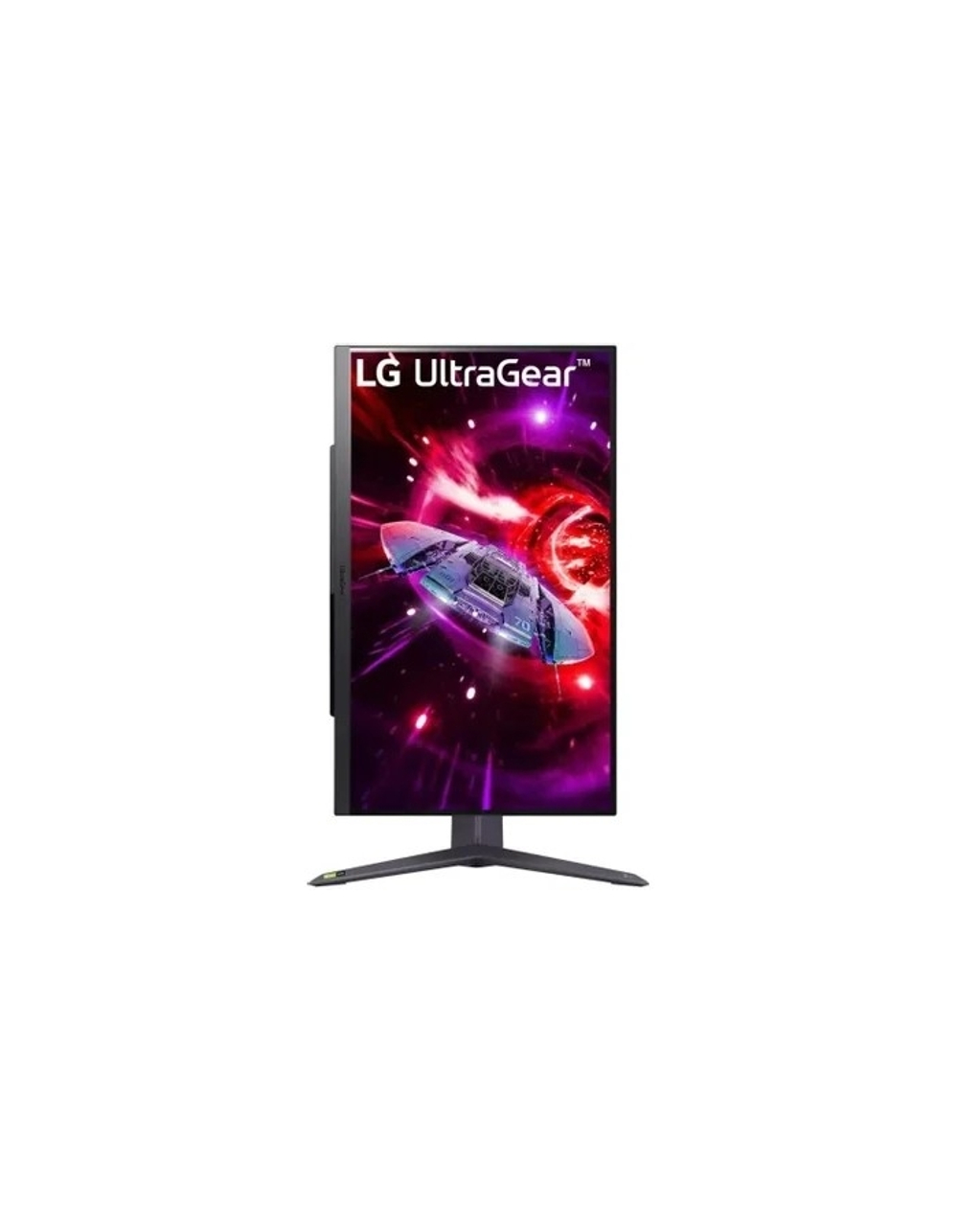 LCD LG 27" 27GR75Q-B UltraGear черный {IPS 2560x1440 165hz 1ms 300cd 2xHDMI DisplayPort} [27gr75q-b.aruz]