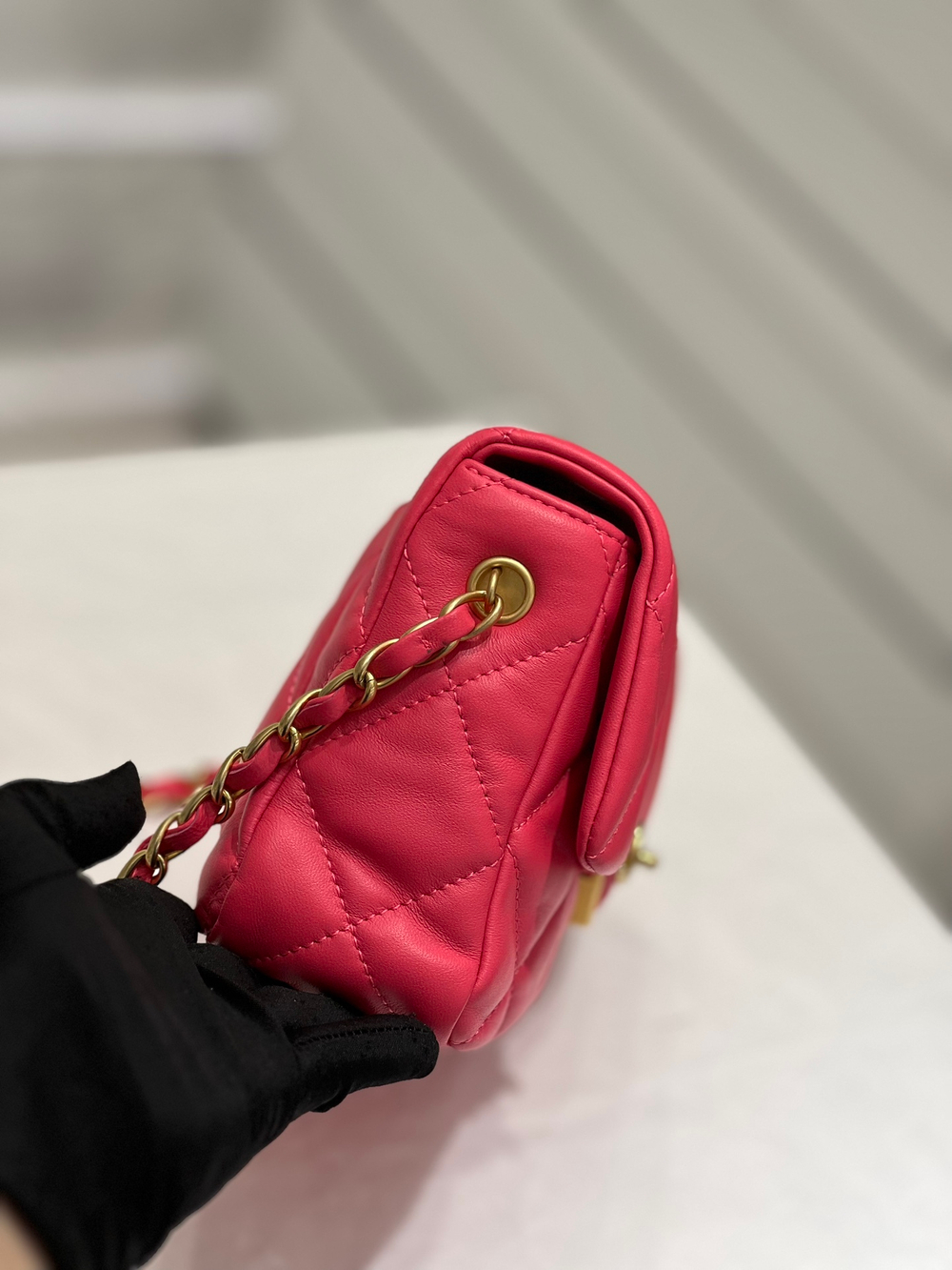 Chane1 Flap Bag 21 cm