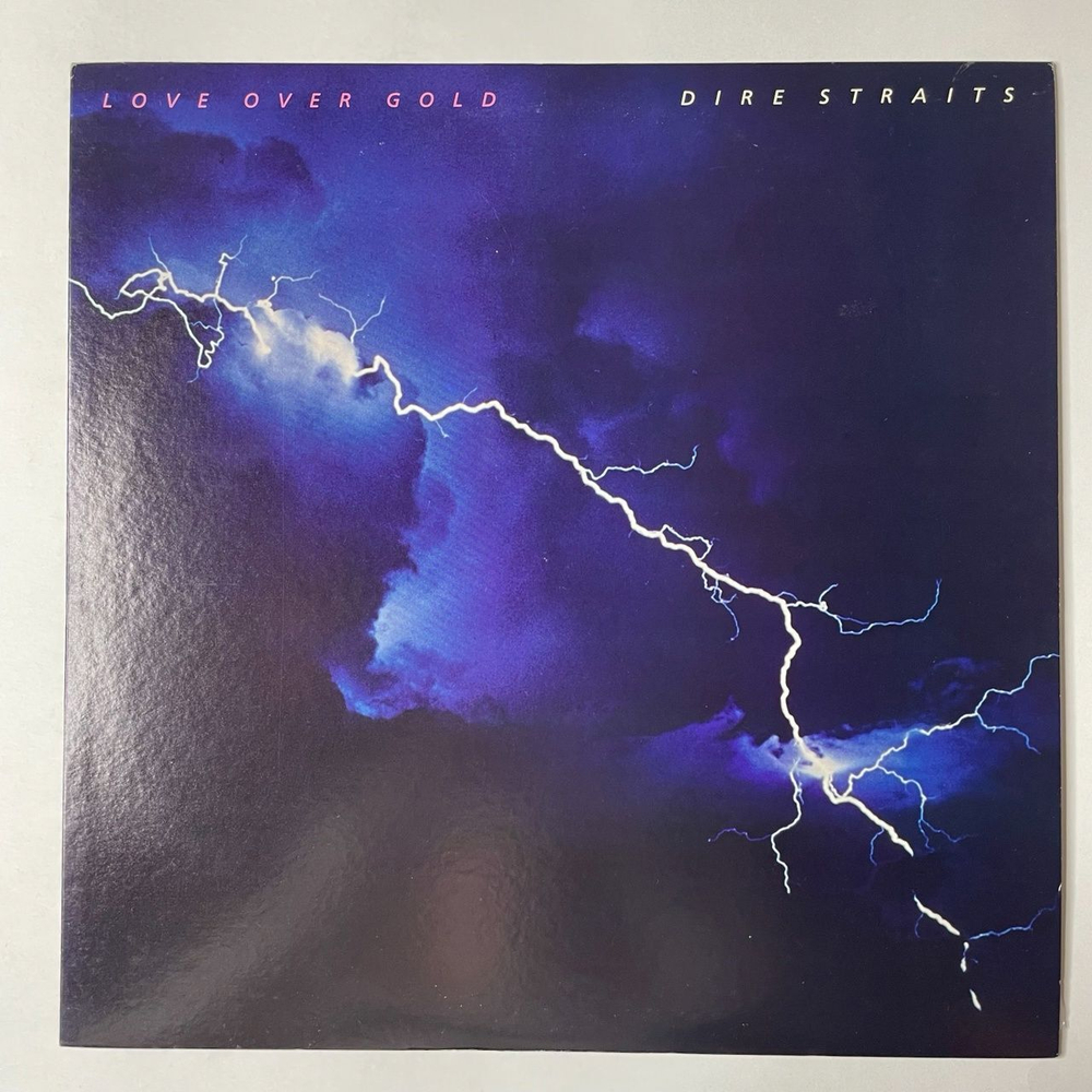 Винтажная виниловая пластинка LP Dire Straits Love Over Gold Любовь Дороже Золота (Japan 1982) (No Obi)