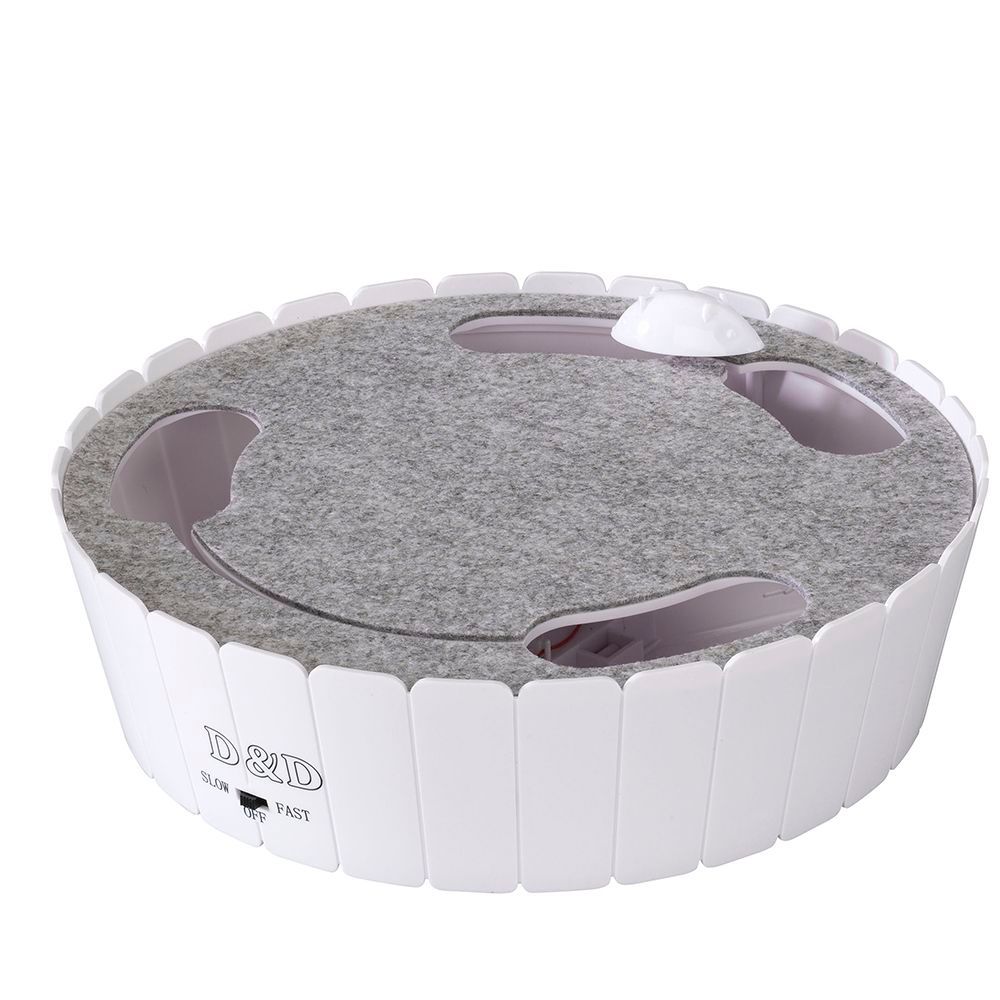 Игрушка для кошек интерактивная "Приключение под прикрытием", 26.5х26.5х7см EBI Игрушка для кошек интерактивная "Приключение под прикрытием", 26.5х26.5х7см EBI