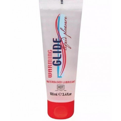 Лубрикант на водной основе с согревающим эффектом WARMING GLIDE HOT 100 мл.