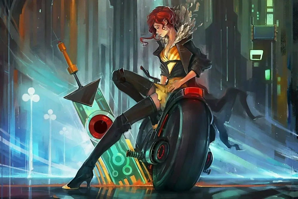 Transistor ( Supergiant Games ) PS4 | PS5