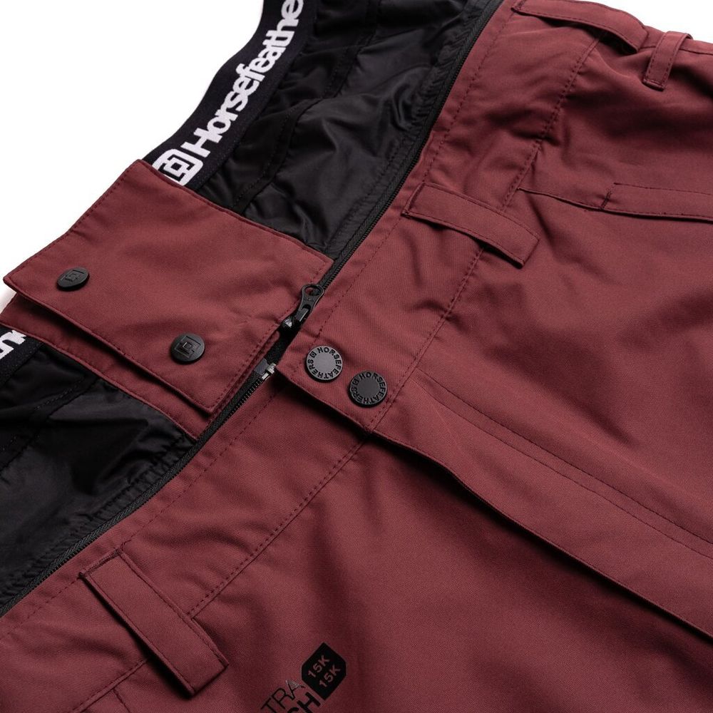 Штаны Horsefeathers CHARGER PANTS (burgundy)