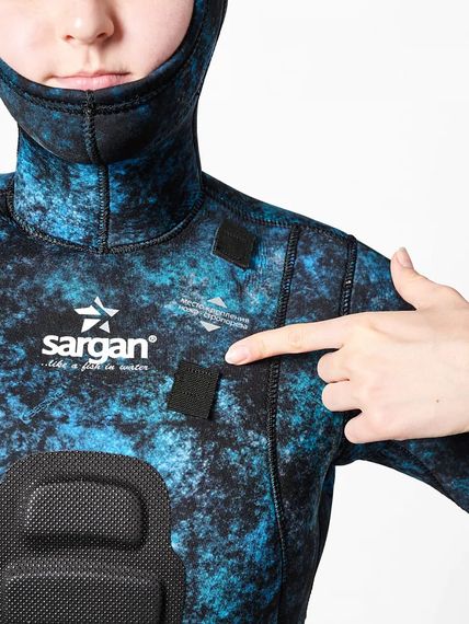 Гидрокостюм женский Sargan Миметик Калан 3.0 ladyGalaxyAPE/09 7 мм