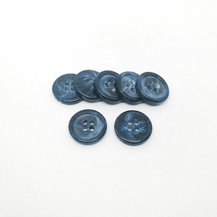 Т140 декор.пришив.элемент , 15 мм.цв.синий