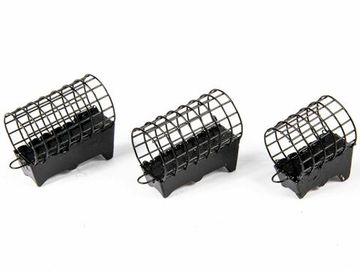 Набор металлических фидерных кормушек FC M1 ТОЧНЫЙ ЗАБРОС РЕКА 80г 100г 120г 3шт. коробочная версия