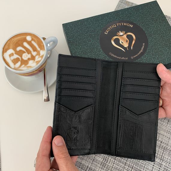 Кошелек из кожи крокодила WA-100