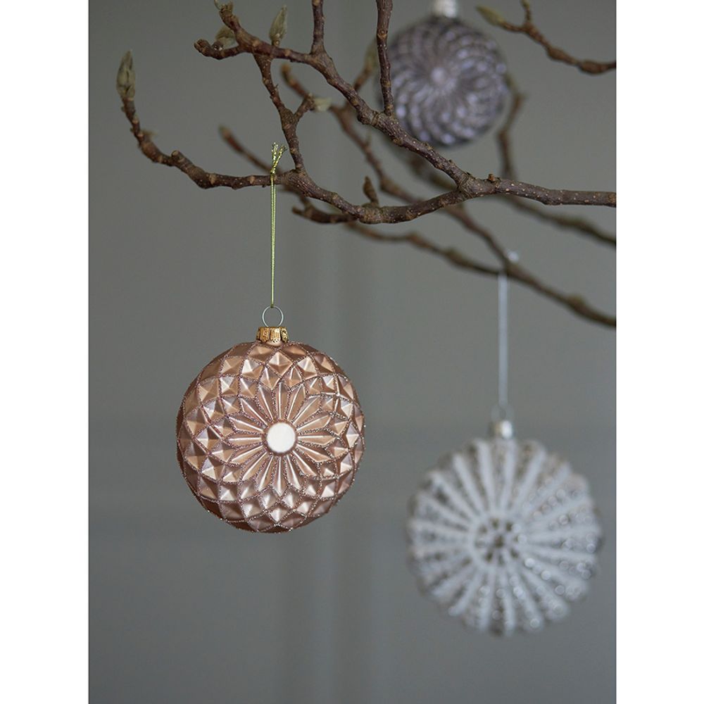 Набор ёлочных украшений Winter wonders из коллекции New Year Essential, 4 шт.