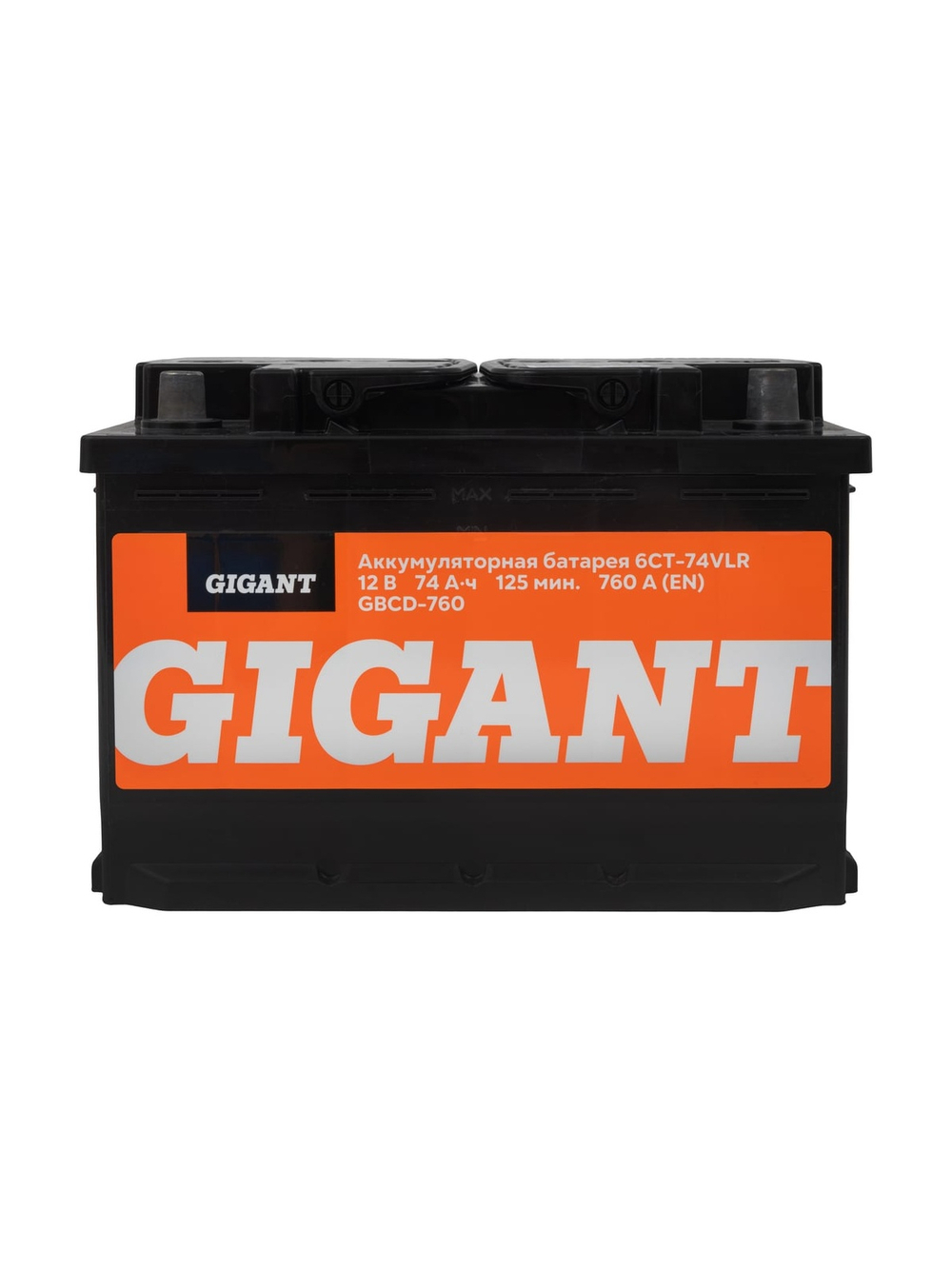 Аккумуляторная батарея GIGANT 6СТ-74VLR 760 A GBCR-760
