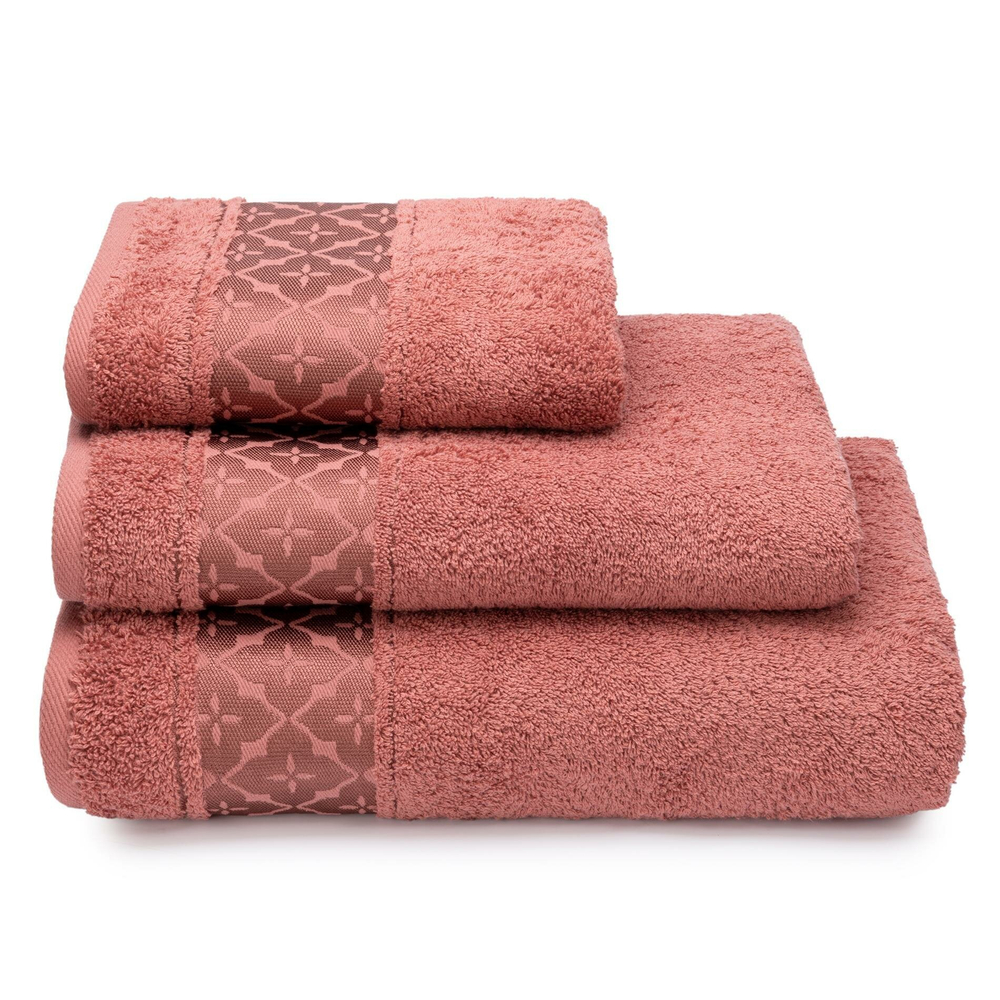 Полотенце махровое Cleanelly 100% хлопок ПЦ-2601-5767 (18-1436) 50*90