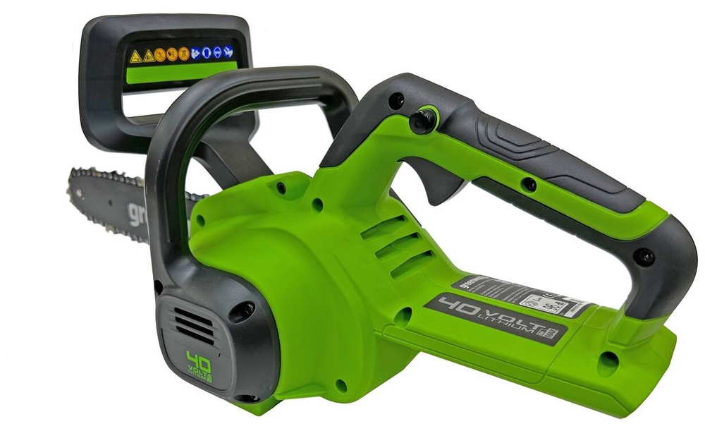 Цепная пила аккум.Gen II GREENWORKS 40В,30 см,3/8-1,1-45,без АКБ и ЗУ (2007807)