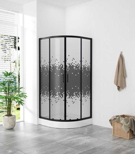 Душевой угол ZILI DO БУРИ E1004/90 900х900Х1950 мм