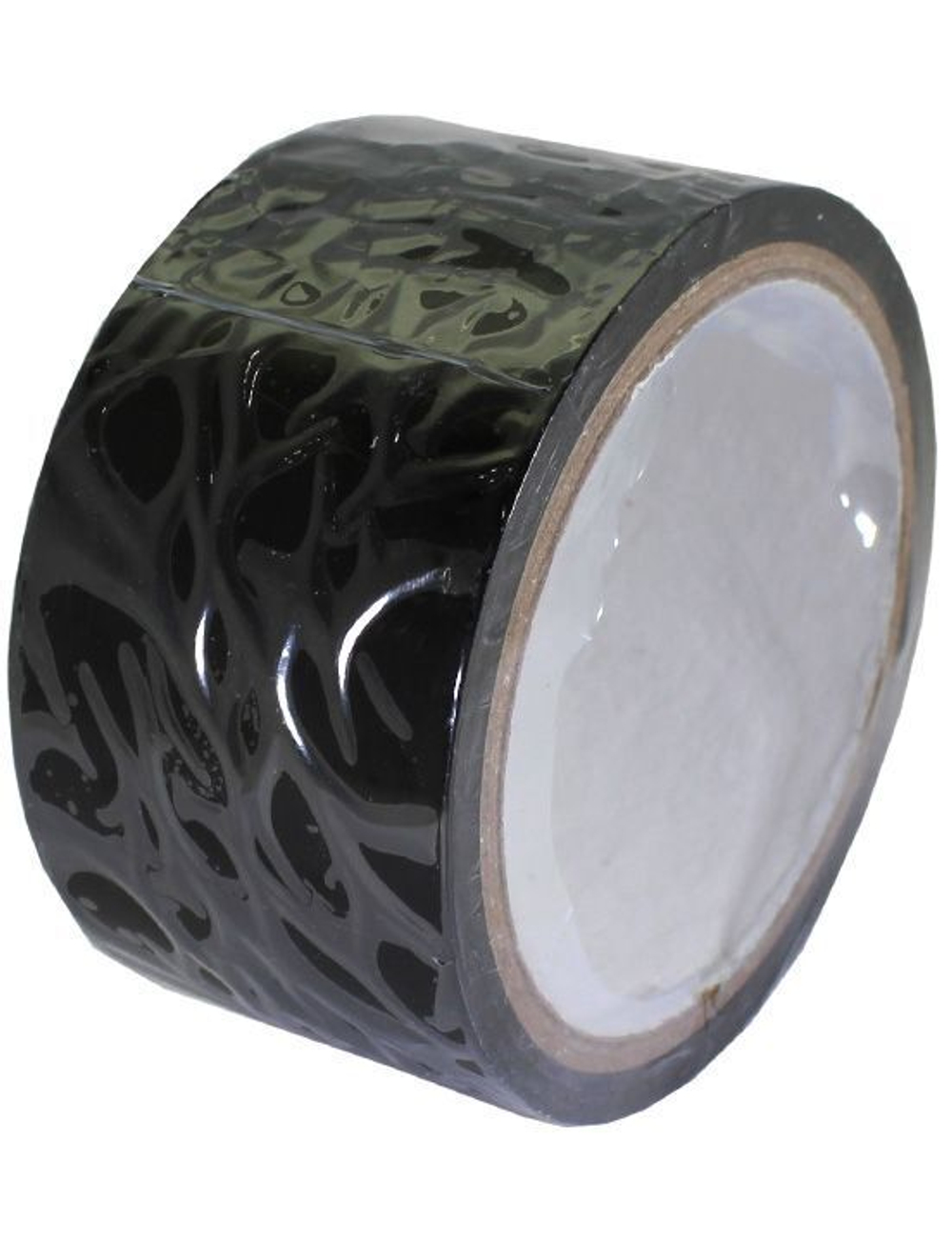 Чёрный скотч для связывания Bondage Tape - 15 м. (Цвет: черный)