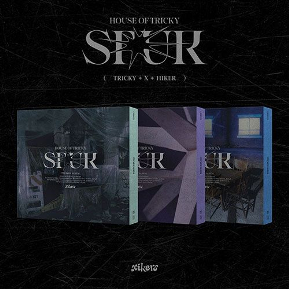 Альбом XIKERS - HOUSE OF TRICKY : SPUR 5th Mini Album 3 Version SET