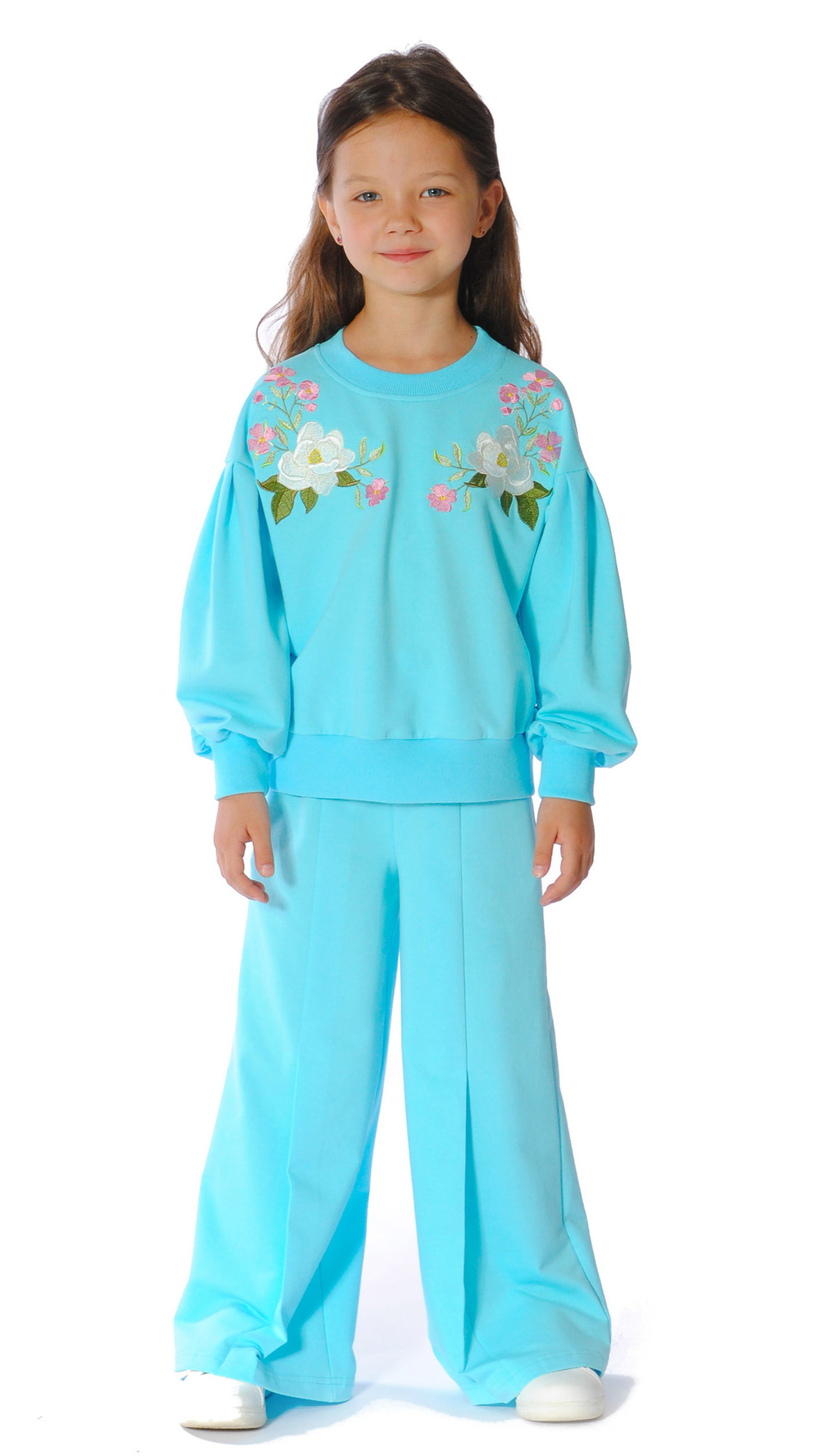 Свитшот трикотажный для девочки 3-6 лет Fleur de Vie