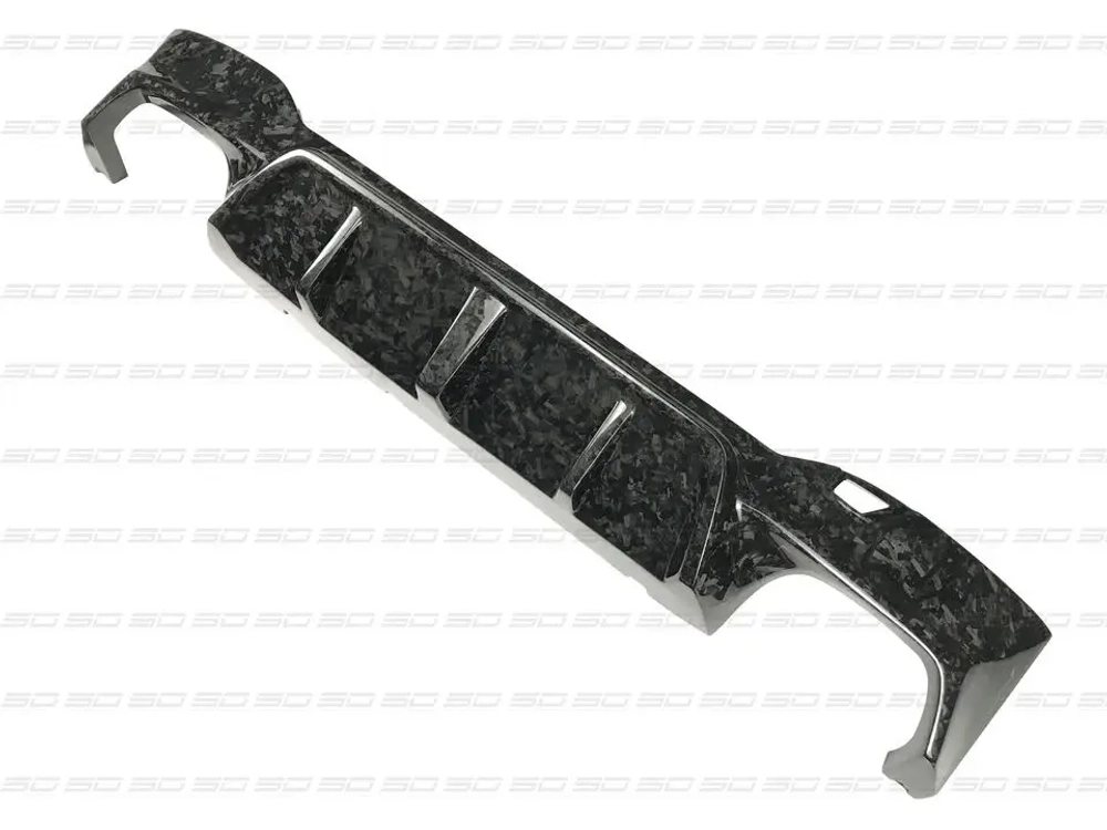 Карбоновый диффузор заднего бампера 3D стиль для BMW M5 F90 5 серии G30 G38 2017-2020 БМВ