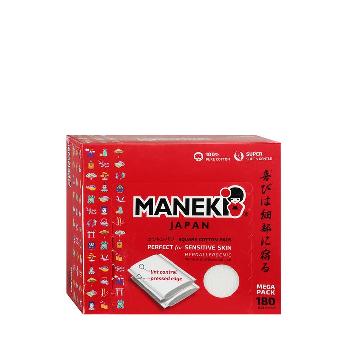 Maneki Lovely Косметические ватные подушечки 80шт