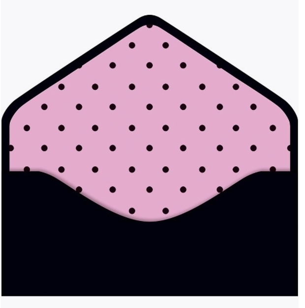 Конверт для денег черный