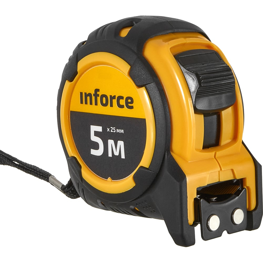 Рулетка компактная 5Х25 Inforce 06-11-74