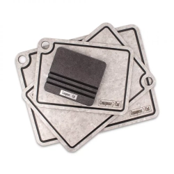 Набор разделочных досок на подставке 3шт ComposeEat Elegance белый камень