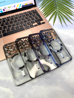Чехол TPU "Metallic MagSafe" Серебро