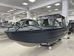 Моторная лодка, Viсtory A3, серо-синий с Suzuki DF60ATL