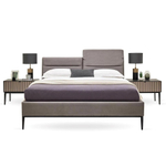 Кровать с изголовьем 160x200 ENZAHOME RIGA EH60821