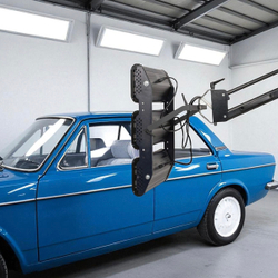 OPT-F3S Трехкассетная мобильная ИК сушка на пантографической стойке