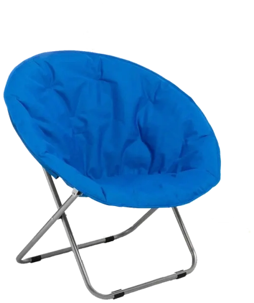 Кресло складное круглое с П-образными ножками