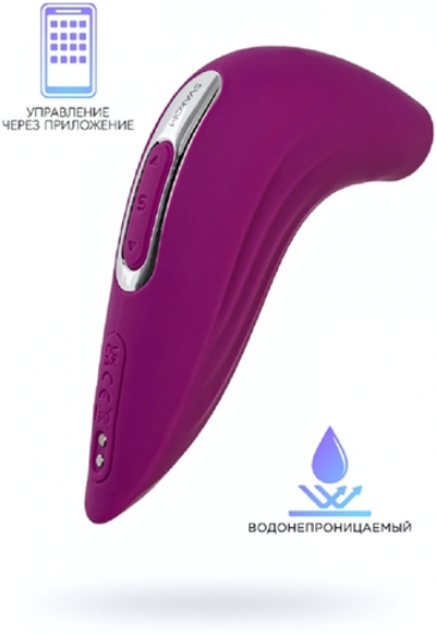 Вакуумный стимулятор клитора Svakom Pulse Union фиолетовый 12,2 см