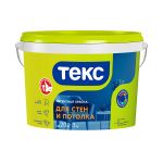ТЕКС Краска в/д интерьерная для стен и потолков латексная УНИВЕРСАЛ (3кг), 19015