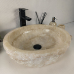 Раковина из оникса Erozy Yellow EO-64287 48*42*15 0159