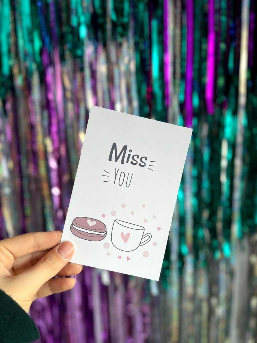 Открытка Miss you №18 