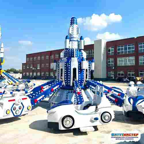 Летающая карусель «Космический Вальс» 8 кабинок, 16 мест, 11×11×7,8 м