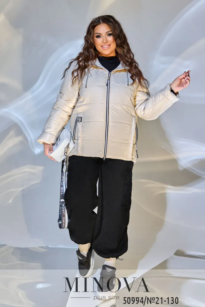Куртка 21-130-капучино Minova