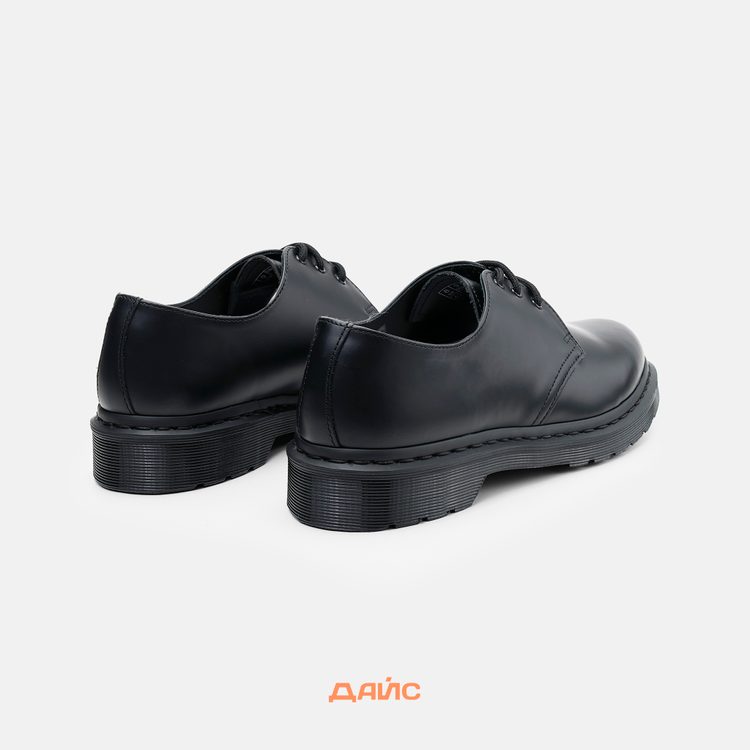 Ботинки Dr. Martens 1461 Mono Smooth артикул:14345001 - купить в магазине Дайс