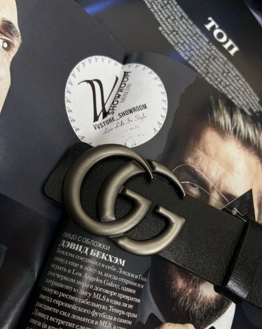 Ремень Gucci Steel премиум