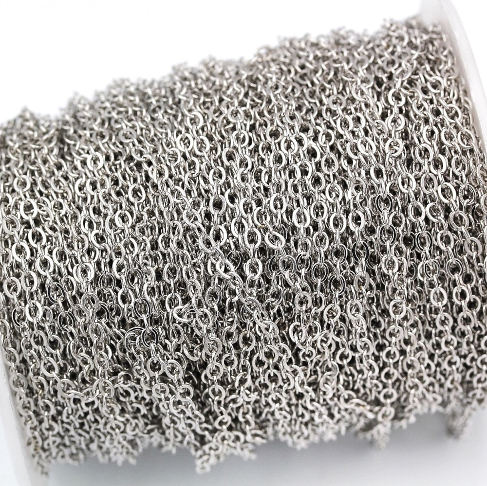 Цепь для украшений 1,6мм, якорная