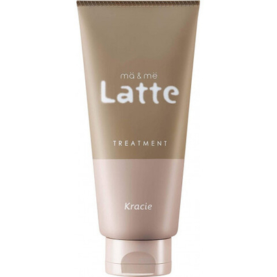 Маска для волос бессульфатная увлажняющая с молочными протеинами для мамы и ребенка с ароматом яблока и пиона 180 г Kracie Ma & Me Latte Treatment
