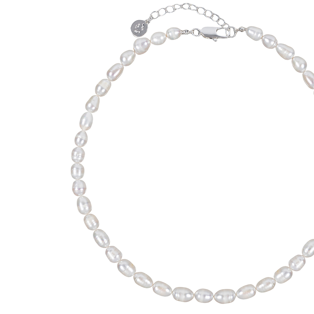 Колье Fiore Luna String of Pearls Сarabiner BL4514 S