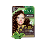 Краска для волос Dabur Vatika Henna Dark Brown № 4,5 на основе хны Темно-коричневый